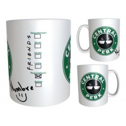 Taza Friends Starbucks Serie Tv Central Perk Nombre Personal