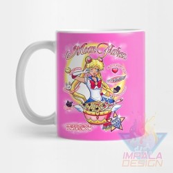 Taza Sailor Moon Manga Usagi Minako Senshi Ceram Anime Mod11