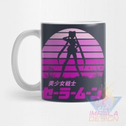 Taza Sailor Moon Manga Usagi Minako Senshi Ceram Anime Mod12