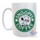 Taza Snoopy Starbucks Snoopy Coffee Café Logo Cerámica