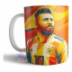 Taza De Cerámica Messi Camiseta Argentina 10 Varios Modelos