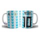 Taza De Cerámica Messi Camiseta Argentina 10 Varios Modelos