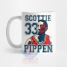 Taza Scottie Pippen The Last Dance Chicago Bulls 33 M1