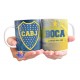 Taza Cerámica Boca Juniors Bombonera La Mitad Mas Uno