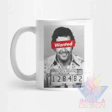 Taza Pablo Escobar Patrón Mal Narcos Plata Plomo Cerámica M8