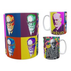 Freud Sigmund Psicología Taza Pop Art Cerámica