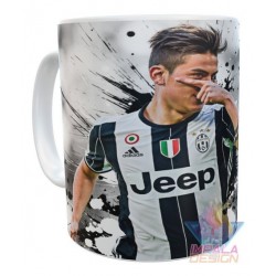 Taza Paulo Dybala Futbol Juventus Mod02 Cerámica