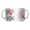 Taza Día San Valentín Te Amo I Love You Premium
