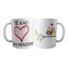 Taza Día San Valentín Te Amo Un Montón Premium