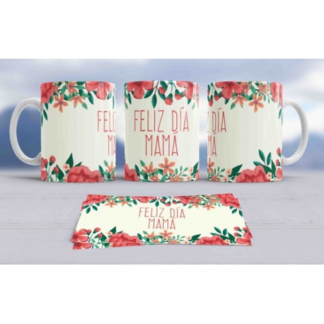 Taza Cerámica Día De La Madre Mejor Regalo Mama Modelo 13