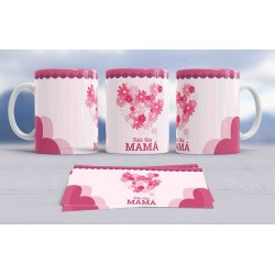 Taza Cerámica Día De La Madre Mejor Regalo Mama Modelo 14