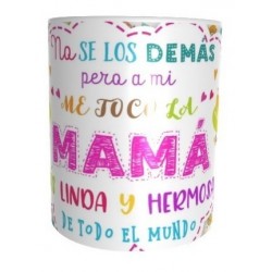 Taza Día De La Madre Más Hermosa Del Mundo