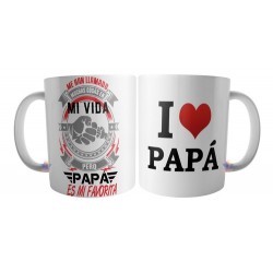 Taza Día Del Padre Desayuno Regalo Papá Cerámica Souvenir