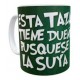 Taza Grinch Navidad Tiene Dueño Cerámica