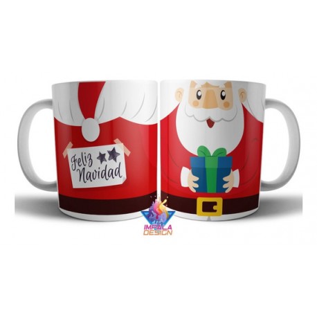 Tazas Navidad Ideal Regalo Navideñas Cerámica