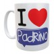 Taza Cerámica Importada Padrino Regalo De Ahijado I Love