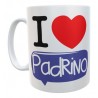 Taza Cerámica Importada Padrino Regalo De Ahijado I Love