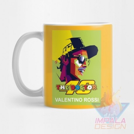 Taza Valentino Rossi Motociclismo 46 The Doctor Cerámica M02