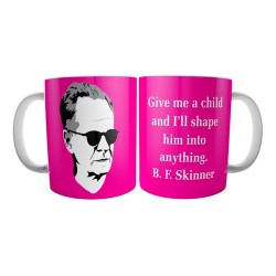 Taza Cerámica Burrhus Frederic Skinner Psicólogo Frase