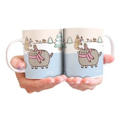 Taza Cerámica Gata Pusheen Gato Gatitos Cat Mod 02