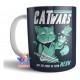 Taza Cerámica Gato Star Wars Cat Wars The Force Be With Meow