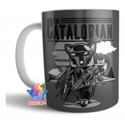 Taza Cerámica Gato Star Wars The Mandalorian Catalorian