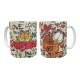 Gato Garfield Taza Cerámica Dibujo Felino Exotico Enamorado