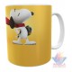 Taza Cerámica Snoopy Charlie Brown Bufanda Carlitos