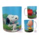 Taza Snoopy Charlie Brown Casa Abrazo Carlitos Cerámica