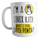 Taza Linux Gnu Logo Nucleo Sistema Operativo Pinguino Mod02