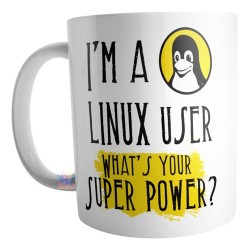 Taza Linux Gnu Logo Nucleo Sistema Operativo Pinguino Mod02