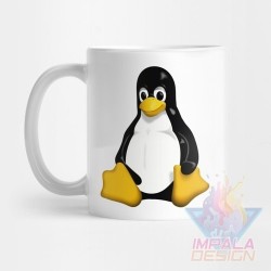 Taza Linux Gnu Logo Nucleo Sistema Operativo Pinguino Mod04
