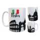 Taza Ciudades New York London Tokyo Paris Cerámica Importada