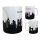 Taza Ciudades New York London Tokyo Paris Cerámica Importada