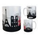 Taza Ciudades New York London Tokyo Paris Cerámica Importada