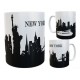 Taza Ciudades New York London Tokyo Paris Cerámica Importada