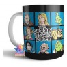 Taza Cerámica Grupo Distanciamiento Social Grinch Gollum