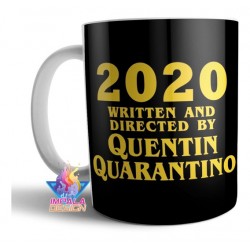 Taza De Cerámica Cuarentena 2020 Quentin Quarantino
