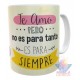 Taza Emoticón Emoji Amor Para Siempre Café Cerámica