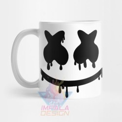 Taza Marshmello Cara Dj Cerámica Christopher M1