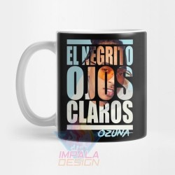 Taza Ozuna Reggaetón Negrito Ojos Claros Cerámica