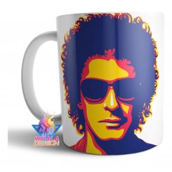 Taza De Cerámica Gustavo Cerati Soda Stereo Mod 07
