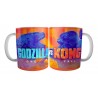 Taza De Cerámica Godzilla Vs Kong Monstruos Mod 01