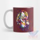 Taza Chucky Terror Cuchillo Muñeco Cerámica Childs Mod 05