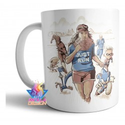 Forrest Gump Running Club Taza De Cerámica Varios Modelos