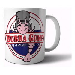 Taza Cerámica Bubba Gump Forrest Tom Hanks Retro 1994