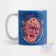 Taza Freddy Kruegger Nightmare Elm Street Terror Cerámica M03