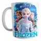 Taza Cerámica Frozen Princesa Elsa Anna Olaf