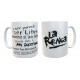 Taza La Renga Frase Canción Logo Cerámica Mod 01