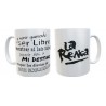 Taza La Renga Frase Canción Logo Cerámica Mod 01